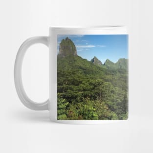 View Of Mountain Peaks Mug